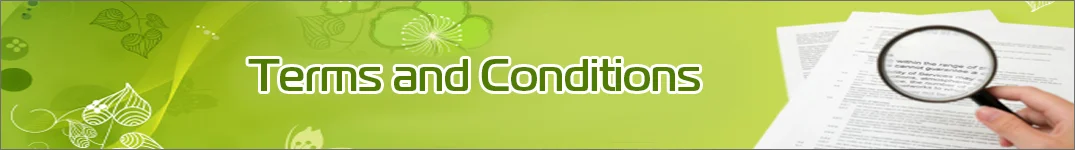 Terms and Conditions for Send Flowers To Oman